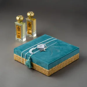 بوكس عطور كبيرة (أزرق)